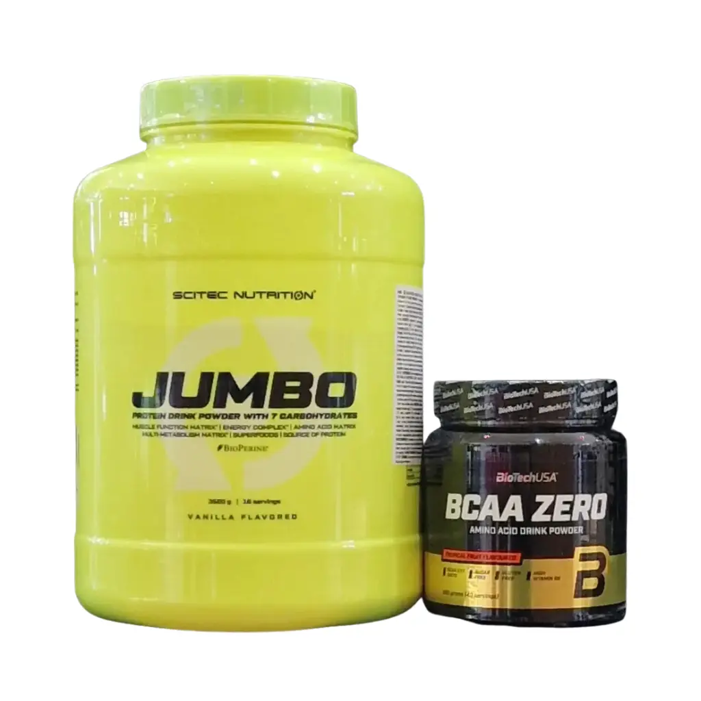 Scitec Jumbo + Biotech BCCA Zéro