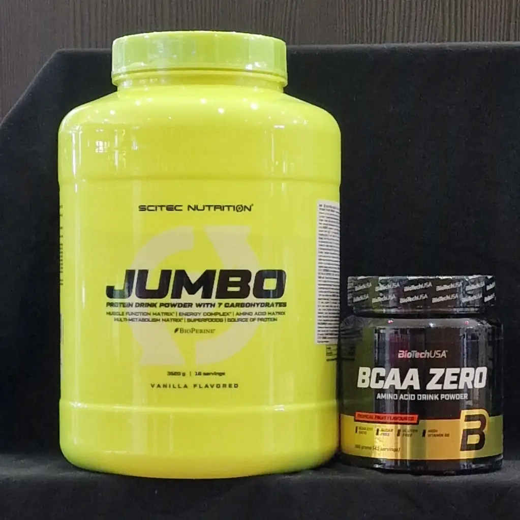 Scitec Jumbo + Biotech BCCA Zéro