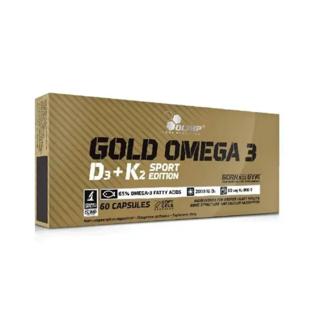 Gold Omega 3 D3 + K2 Sport Edition