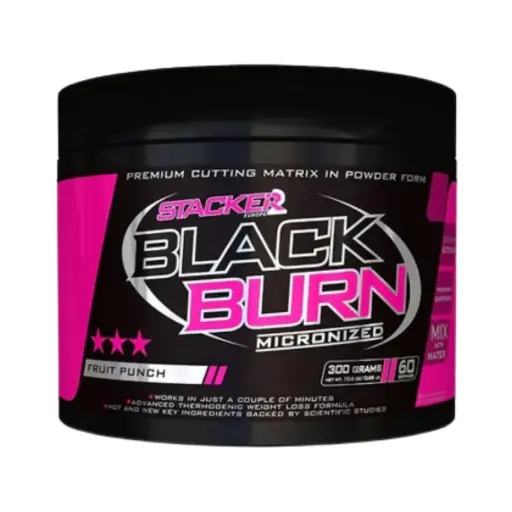 Stacker2 Black Burn micronized