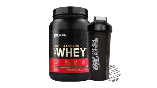 Pack Optimum Nutrition 100% Whey Gold Standard 900gr + 1 shaker